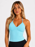 Top Corto - LIGHT BLUE