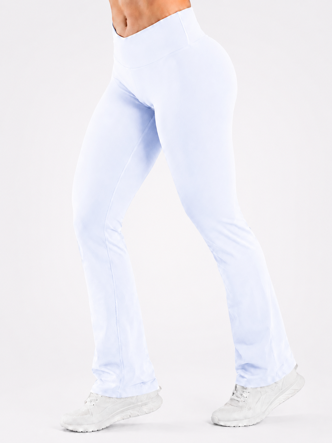 Flare Leggings - WHITE