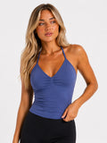 Top Corto - BLUE GRAY